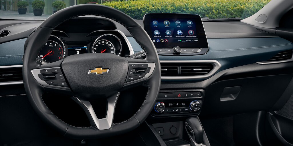 Controles al volante de audio y teléfono para Chevrolet Tracker